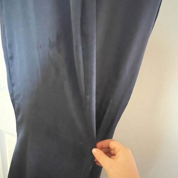 Revelry Gwen Indie Blue size 12 bridesmaids dress - Altered to add fabric - Picture 4 of 4